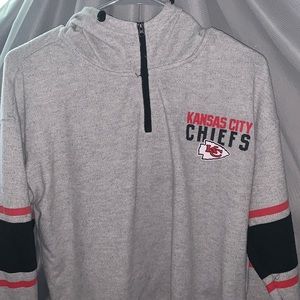 NFL cropped Chiefs hoodie